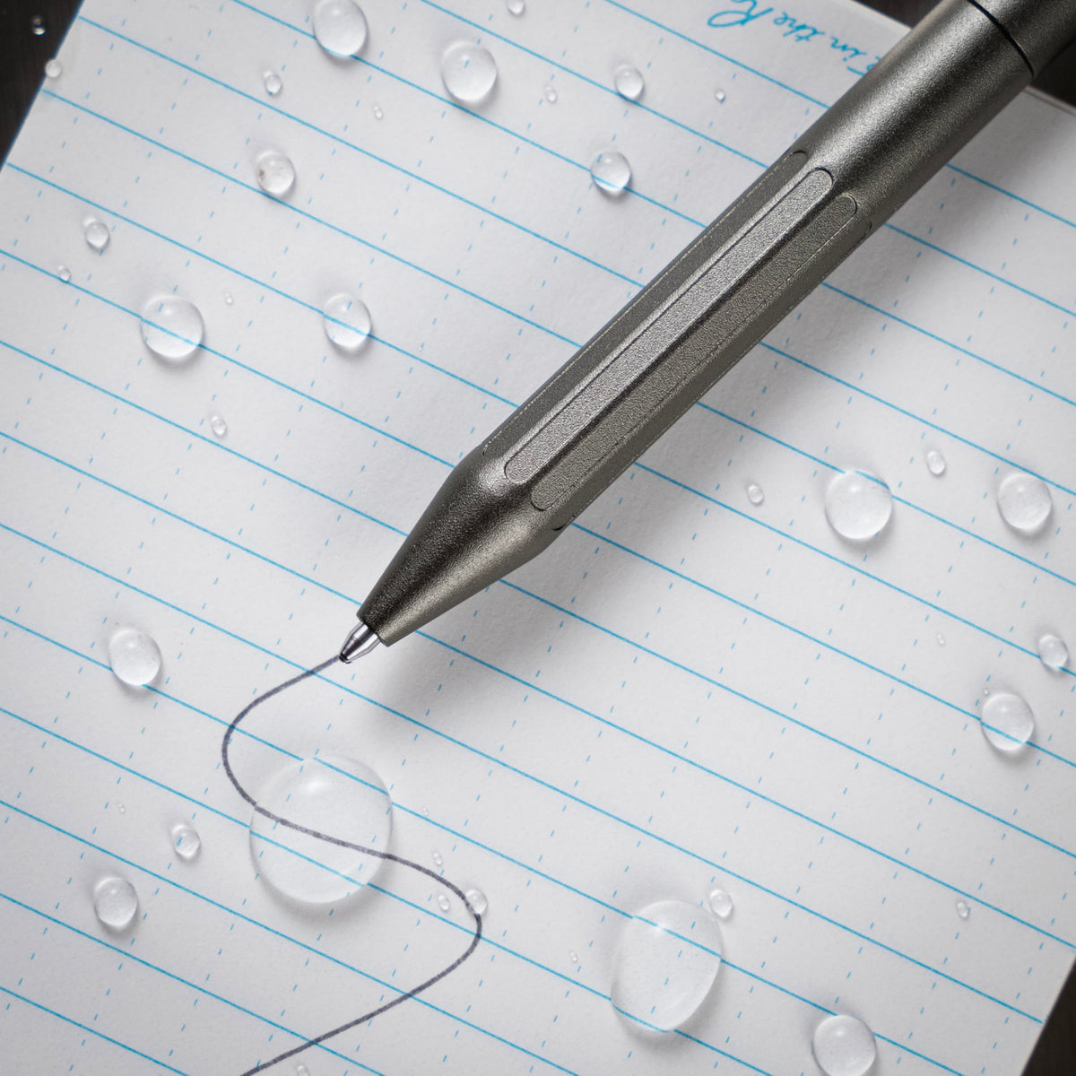 Rite in the Rain Weatherproof Gunmetal Bolt-Action Metal Pen, Black Ink, (No. G16)
