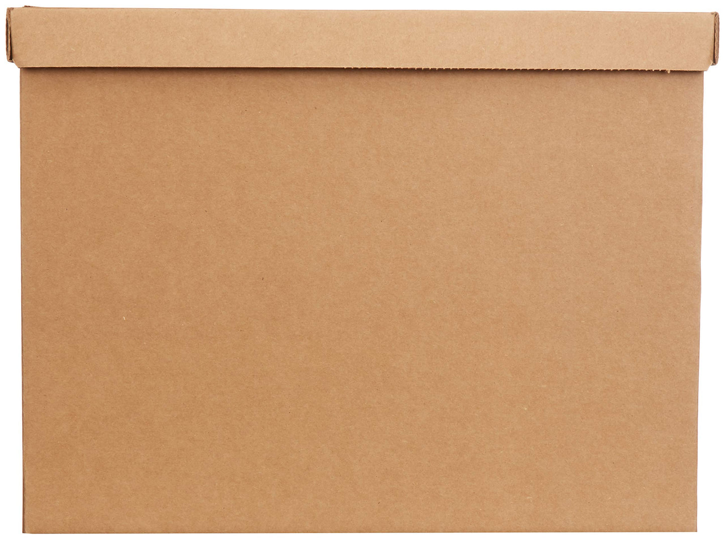 Amazon Basics Moving and Storage Boxes with Handles and Lift-Off Lids, Medium, 19" x 14.5" x 15.5"