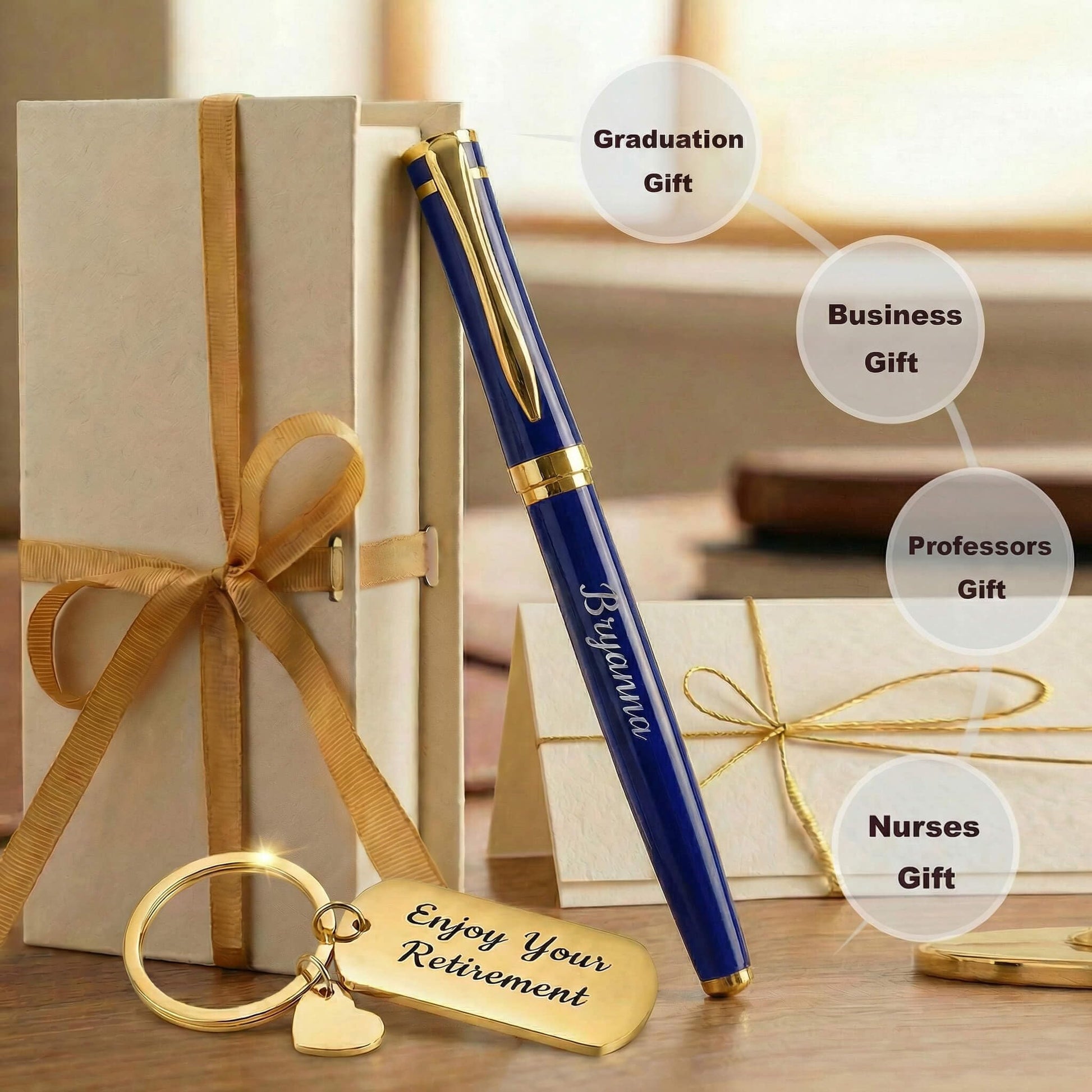 Yastar Personalized Pen - Gift for Business Office Colleague Friends Nurse