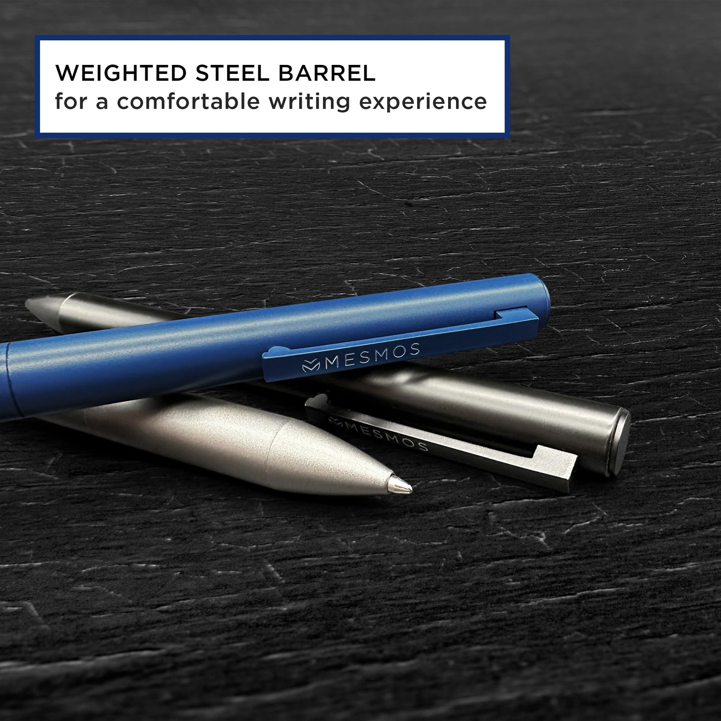 MESMOS Graduation Gift for Him 2026, 3pc Luxury Pen Set, German Ink & Swiss Nib, College and High
