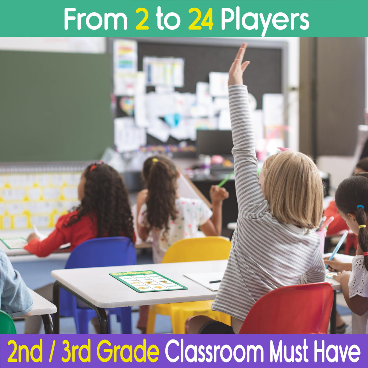 THE BAMBINO TREE Sight Word Bingo Game Level 3 & 4 - Learn to Read Vocabulary for 1st 2nd 3rd Grade