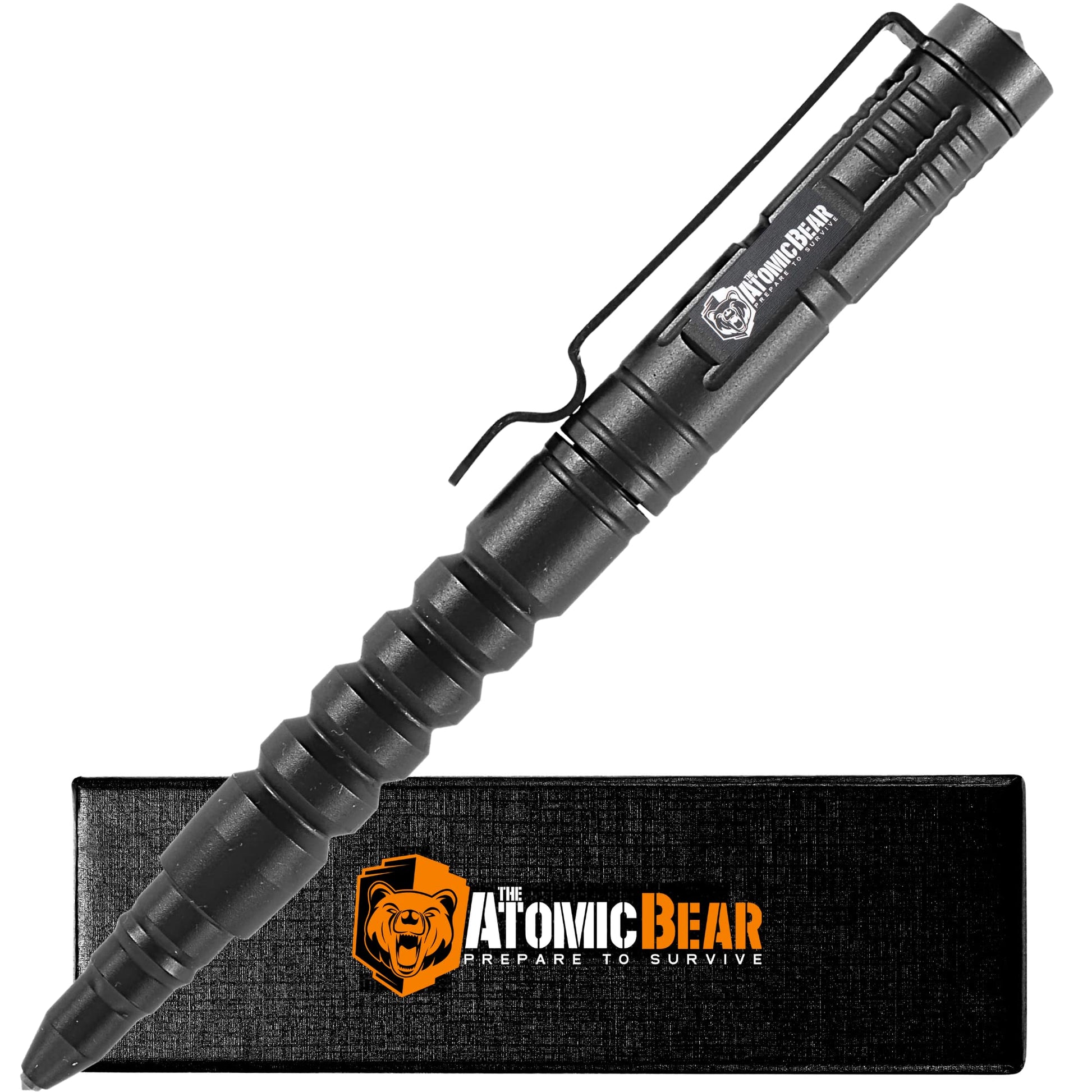 The Atomic Bear Tactical Pen - Pen With Window Breaker - Used in Police and Military Gear