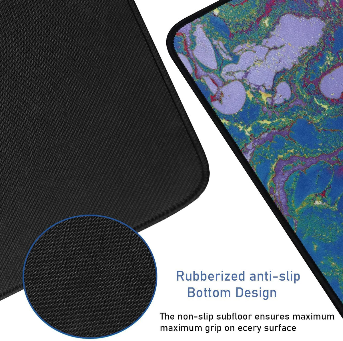 Large Extended Gaming Mouse Pad with Stitched Edges 31.5X15.7In