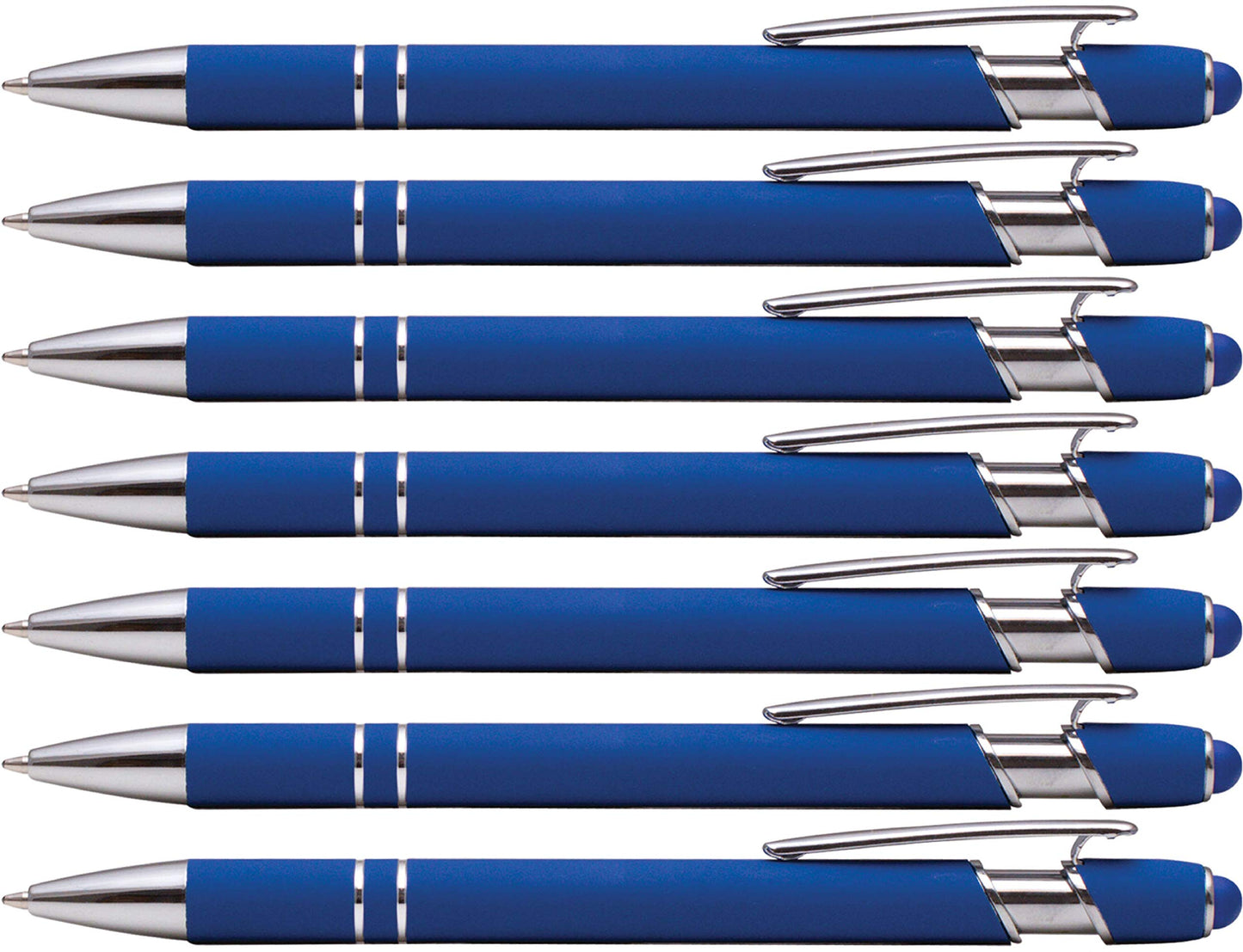 Express Pencils Rubberized Soft Touch | Burst of Color | Ballpoint Pen with Stylus Tip a stylish