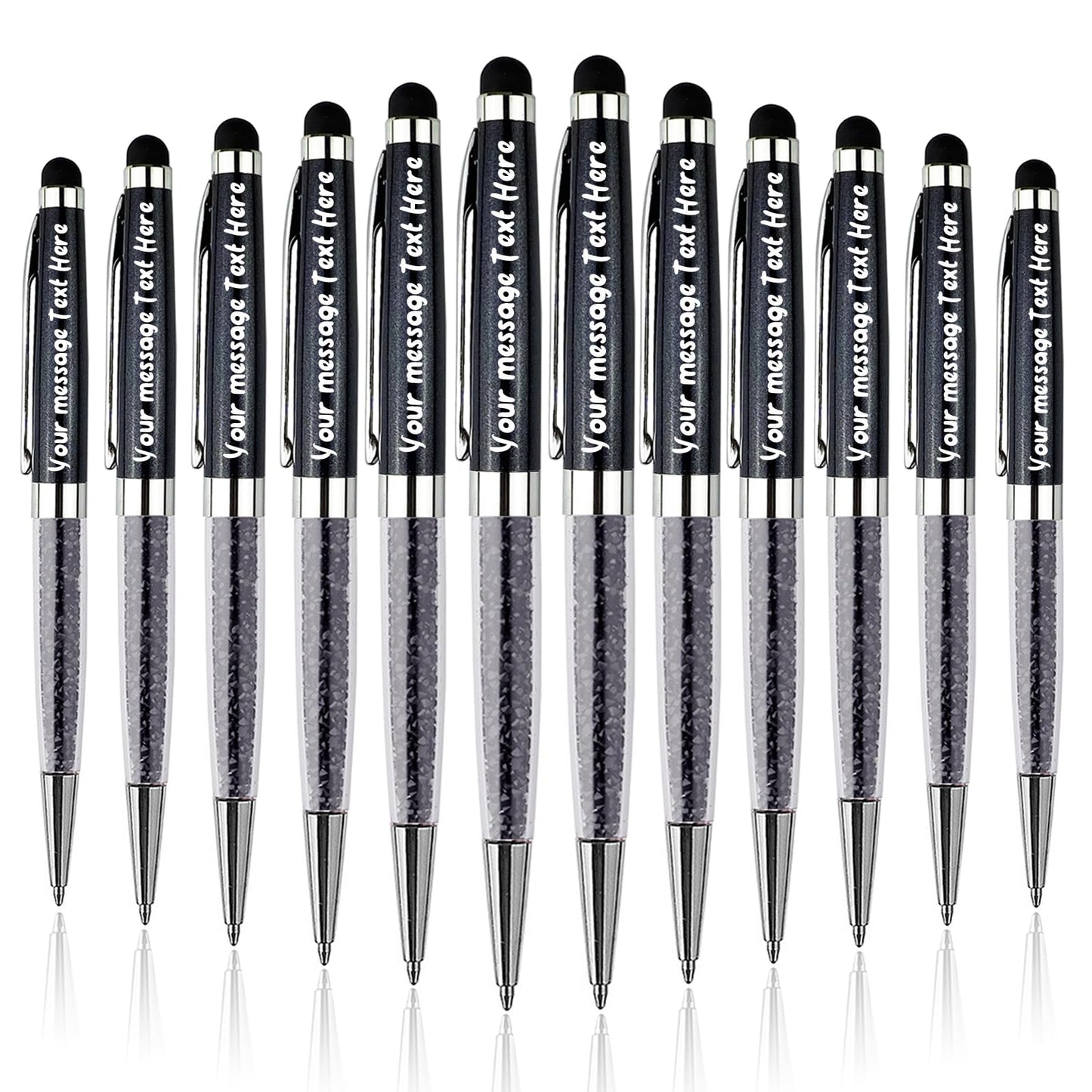 Yastar Personalized Crystal Ballpoint Pens for Friends Teachers & Students