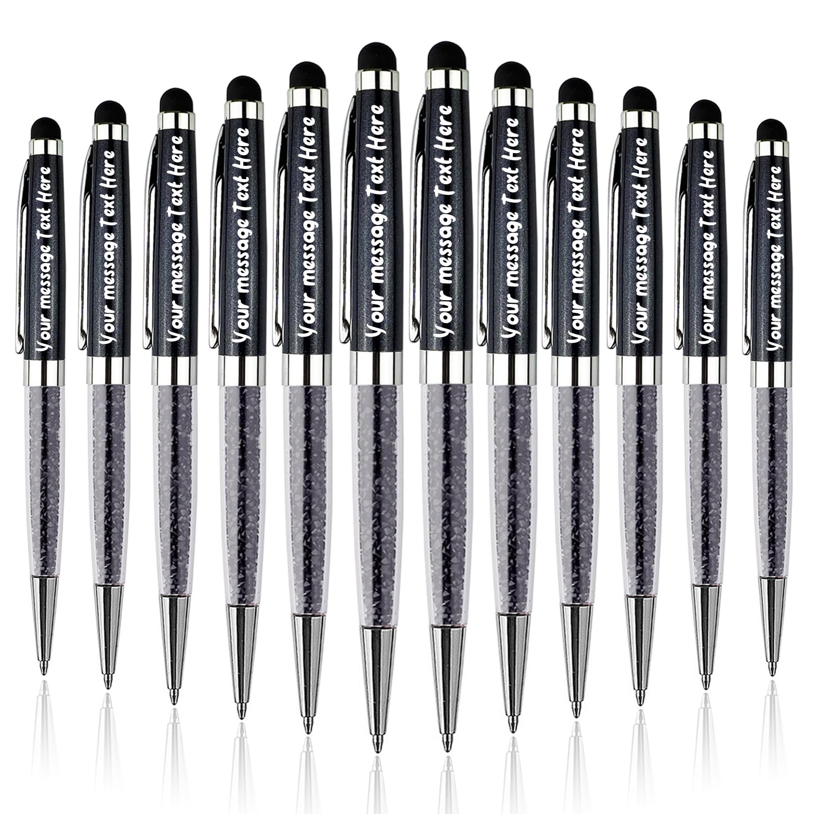 Yastar Personalized Crystal Ballpoint Pens for Friends Teachers & Students