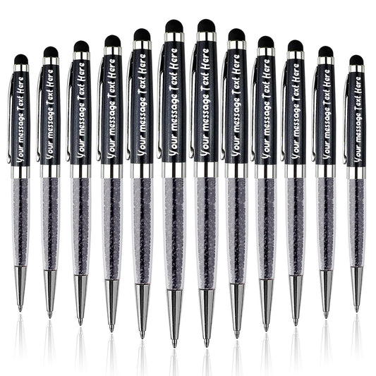 Yastar Personalized Crystal Ballpoint Pens for Friends Teachers & Students