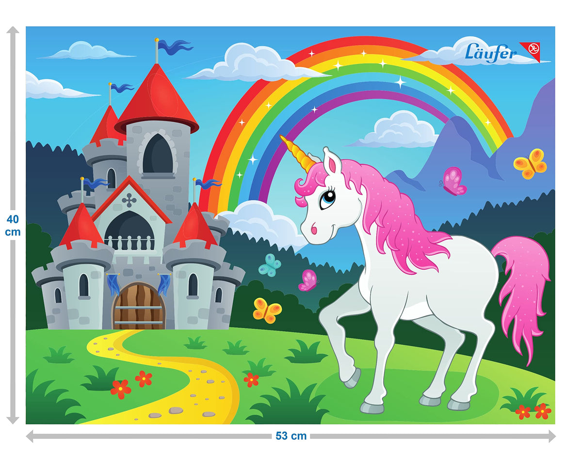 Läufer motif desk pad Unicorn Einhorn