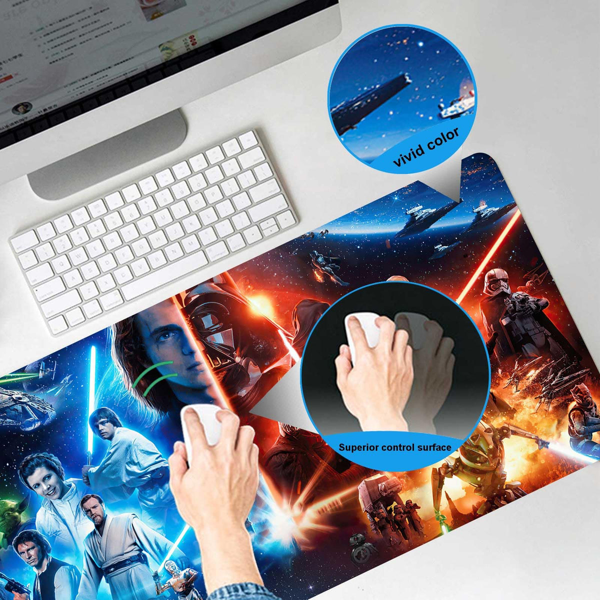 Large Gaming Mouse Pad XXL,Extended Large Gaming Mousepad,Desk Accessories,Office Supplies,Office