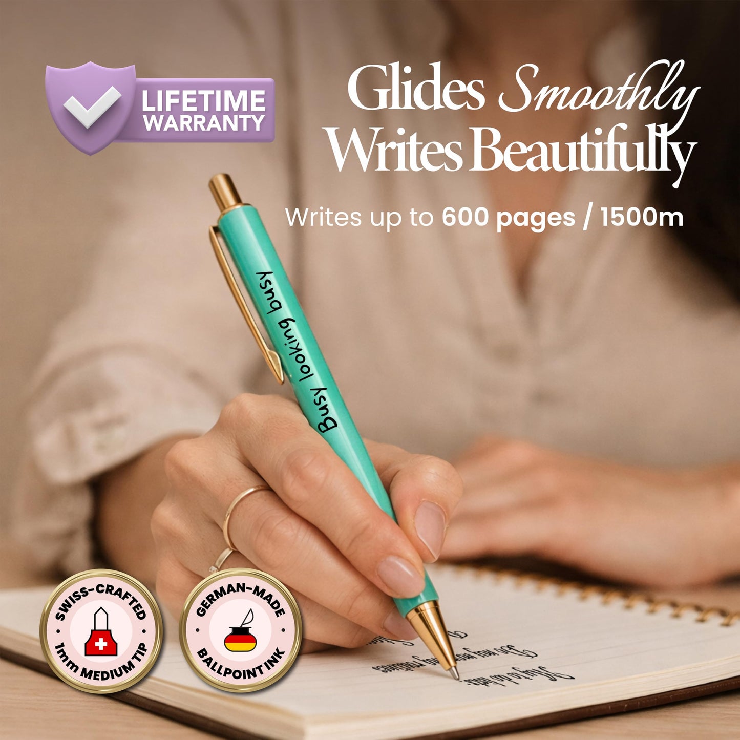 MESMOS 3Pk Funny Pens for Adults, Funny Coworker Gifts, Fun Pens for Adults, Office Supplies for