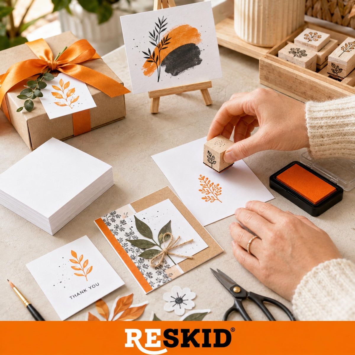 Reskid Heavyweight Index Cards on 80lb Cardstock – 12x18, 200 Sheets