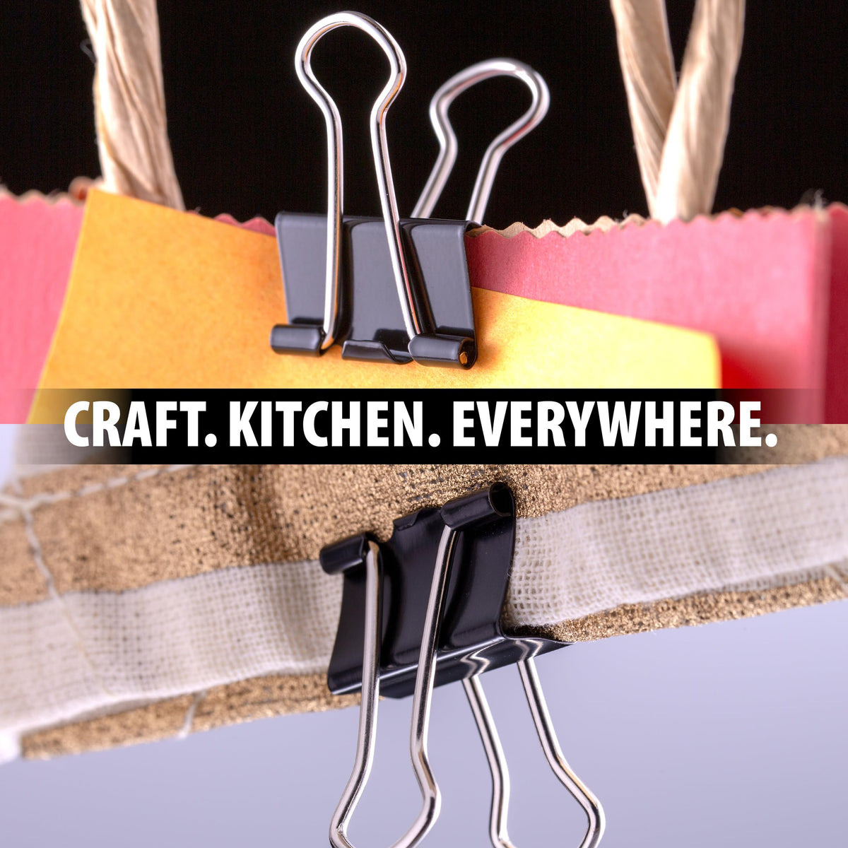 Officemate Small Binder Clips, Black, 12 Boxes of 1 Dozen Each (144 Total) (99020)