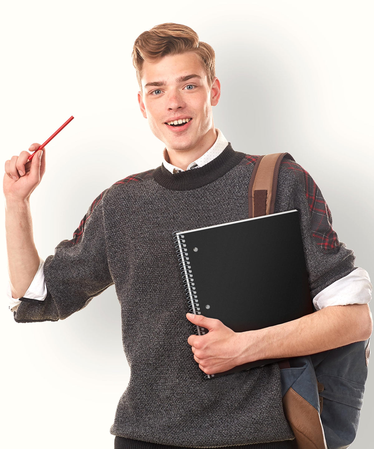 Dunwell 1-Subject College Ruled Spiral Notebook 8.5x11, 100 Sheets, Black