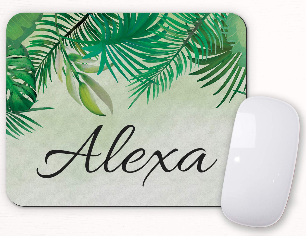 Personalized Mouse Pad - Add Your Name - Beautiful Vivid Detailed Print. Brighten up Your workspace