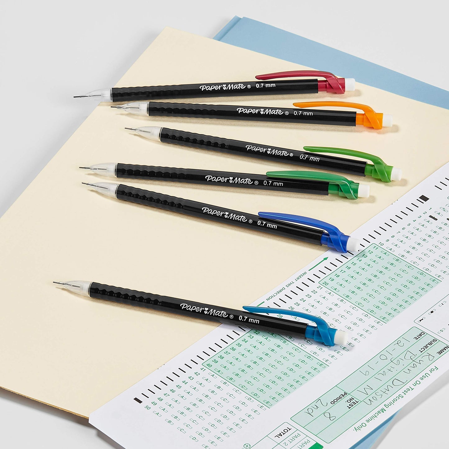 Paper Mate Mechanical Pencils 0.7mm Write Bros. Classic Number 2 Pencil Set Office Supplies