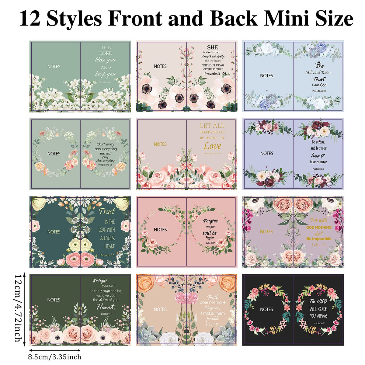 BESARME 24 Pack Christian Gifts for Women, Faith Prayer Journal Religious Small Pocket Notebook