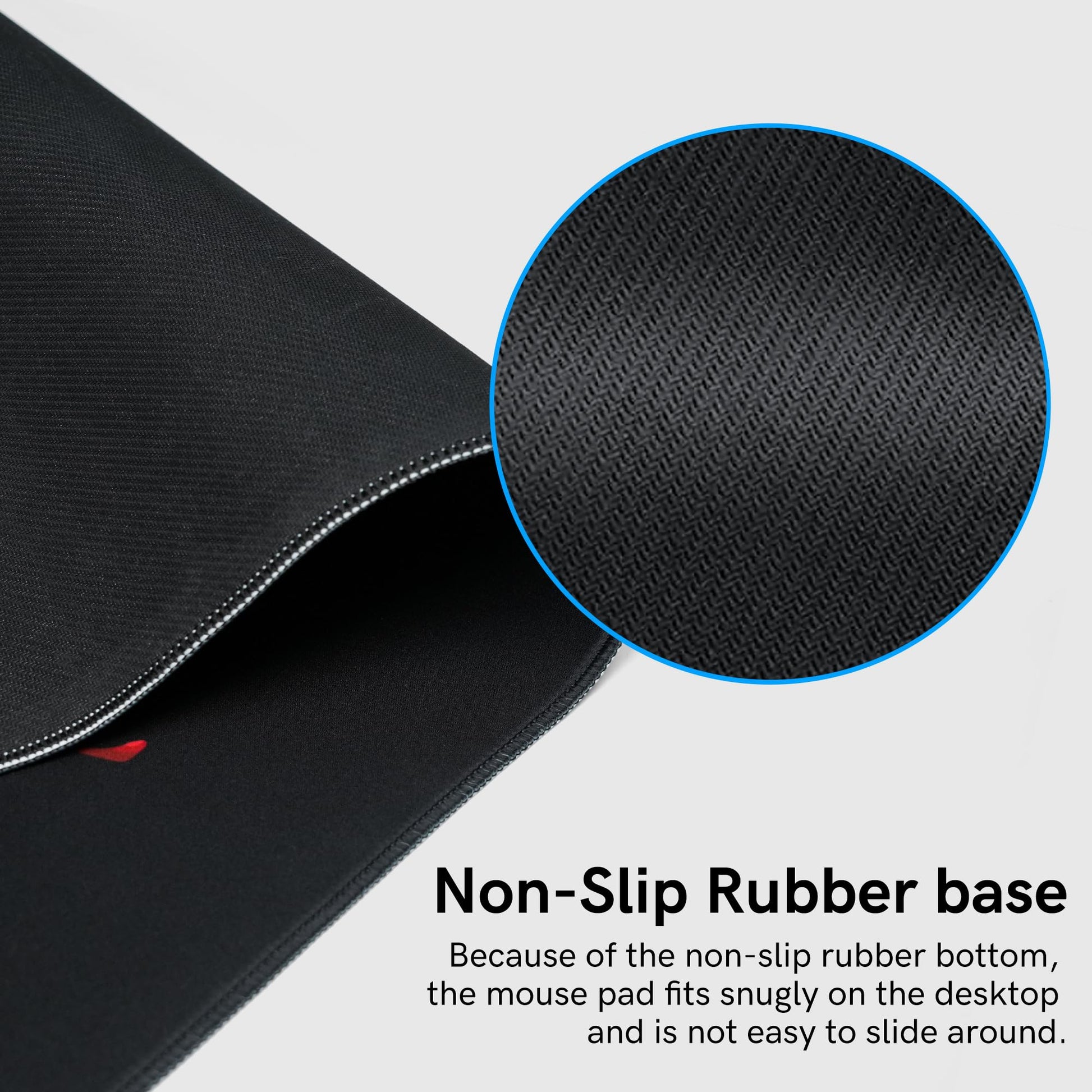 GMKWTL Large Gaming Mouse Pad for Desk, Black Plum Blossoms XXL Mouse Pad, 35.4x15.7 Inch