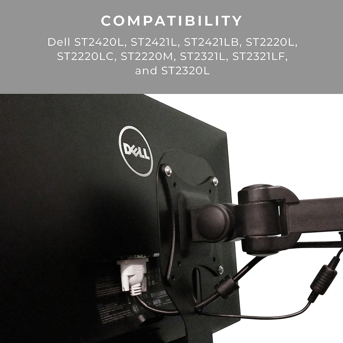 HumanCentric VESA Mount Adapter for Dell ST-Series Monitors (V3)