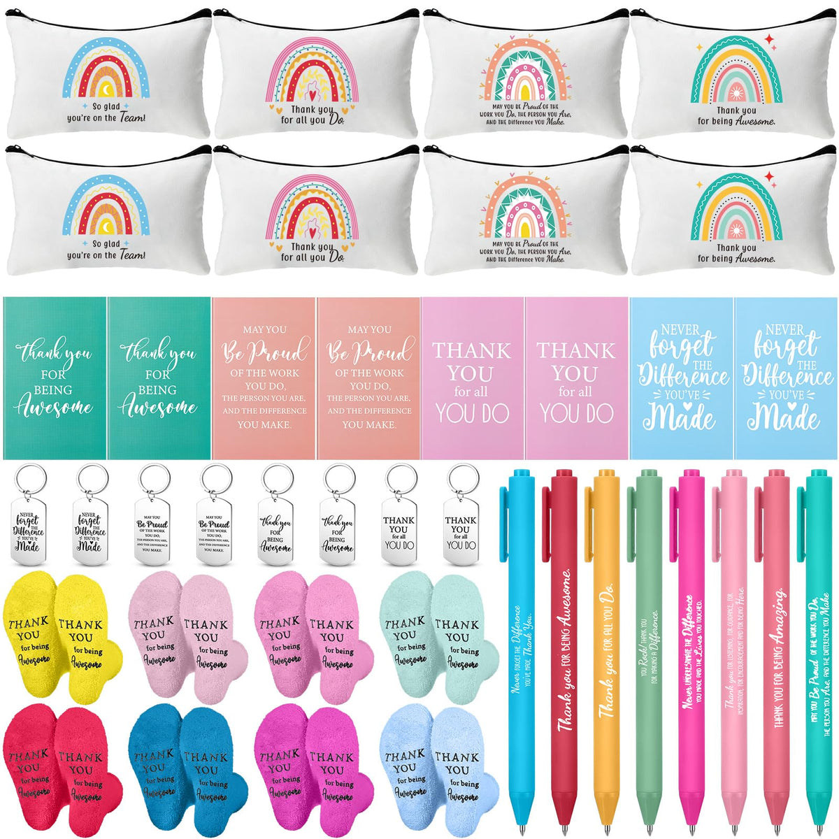 Fulmoon 40 Pcs Christmas Teacher Appreciation Gifts Bulk for Women