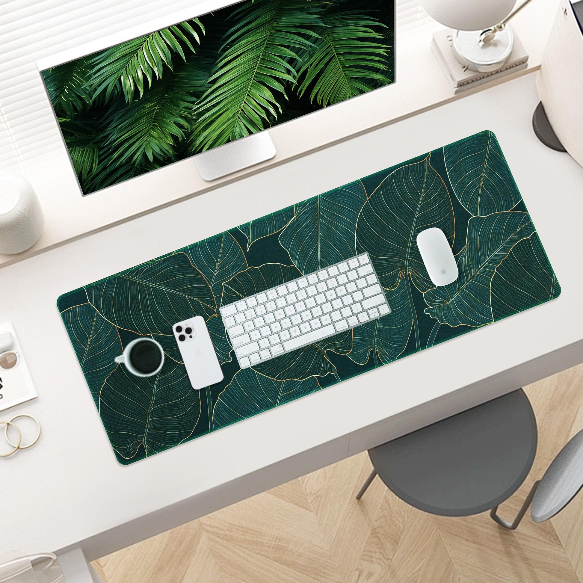 ALOANES Waterproof Gaming Mousepad Large Mouse Mat Non-Slip Rubber Base