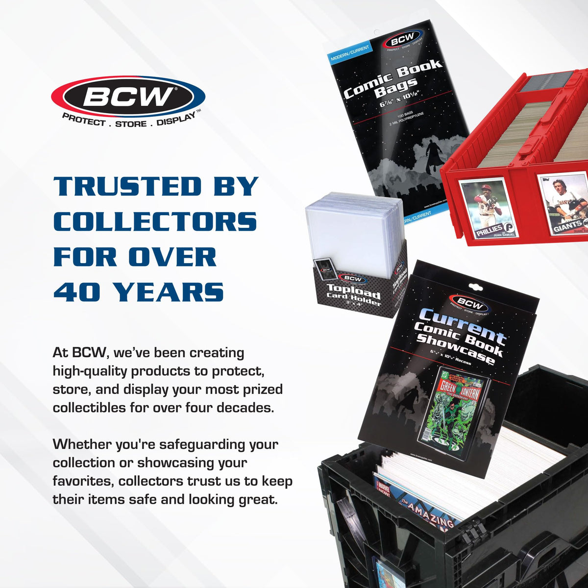 BCW Current Comic Backing Boards, 6.75 x 10.5 Inches, 24 Pt, 100 Count
