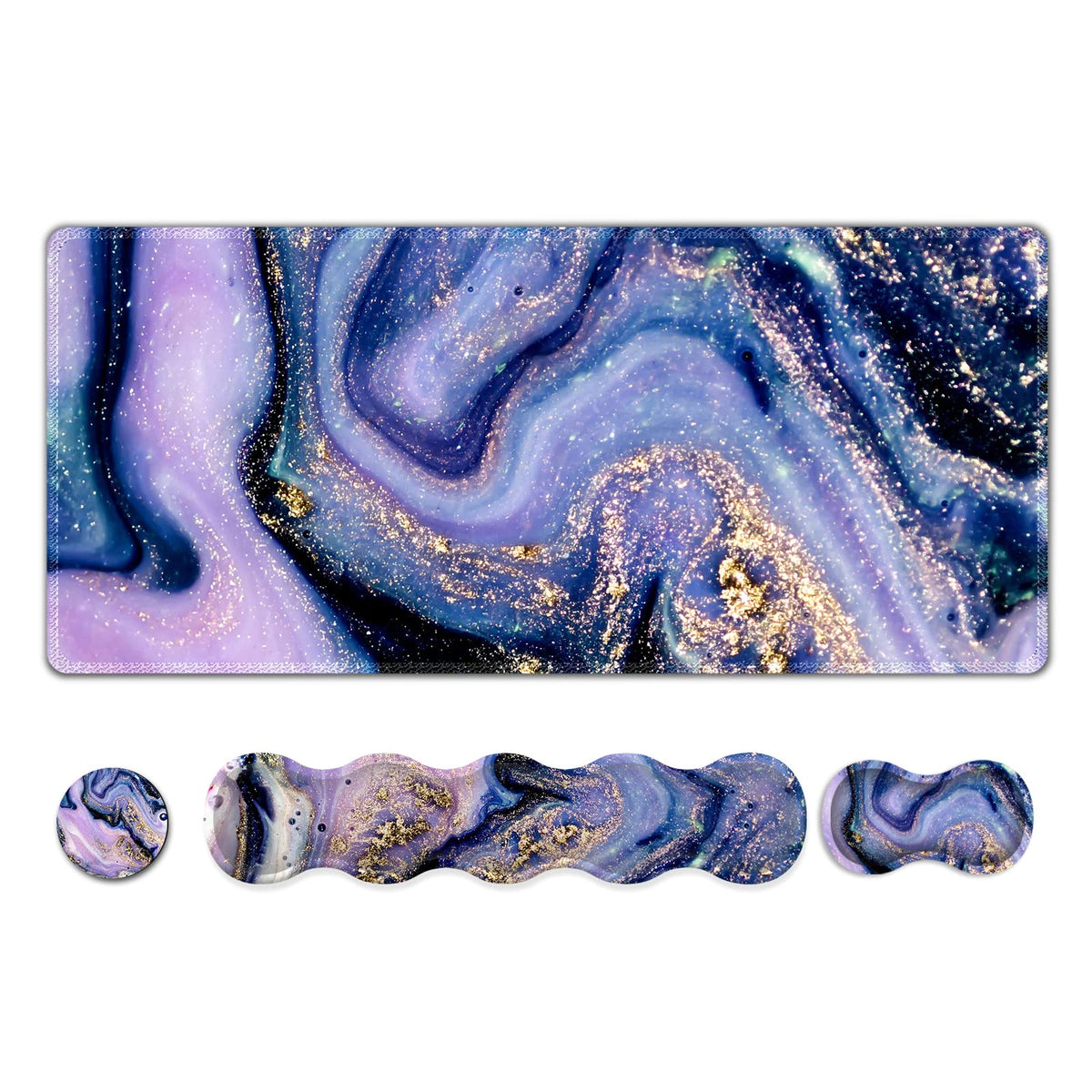Upgraded Extended Gaming Mouse Pad, Keyboard Wrist Rest Pad, Wrist Support Mousepad Set, Artso