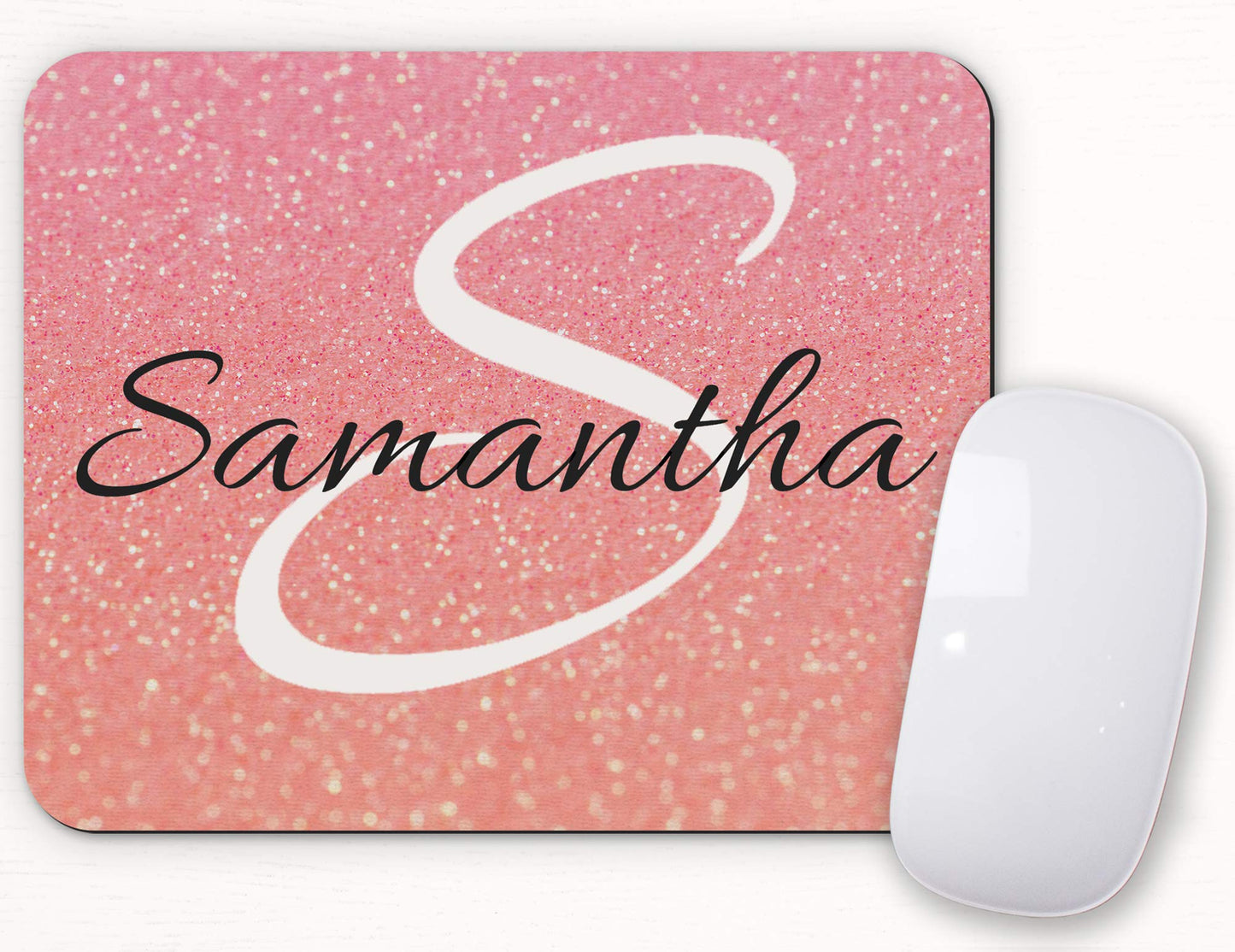 Personalized Mouse Pad - Add Your Name - Beautiful Vivid Detailed Print. Brighten up Your workspace