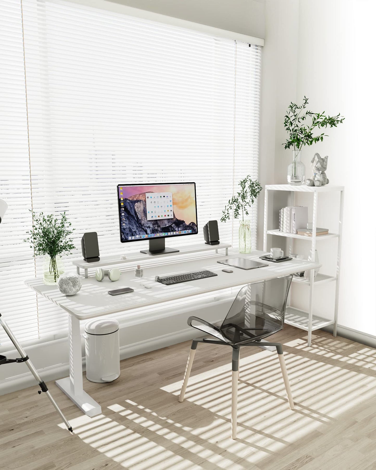 YSAGi Non-Slip Leather Desk Pad XL Size, Waterproof Laptop Computer Desk Keyboard Mat, Table