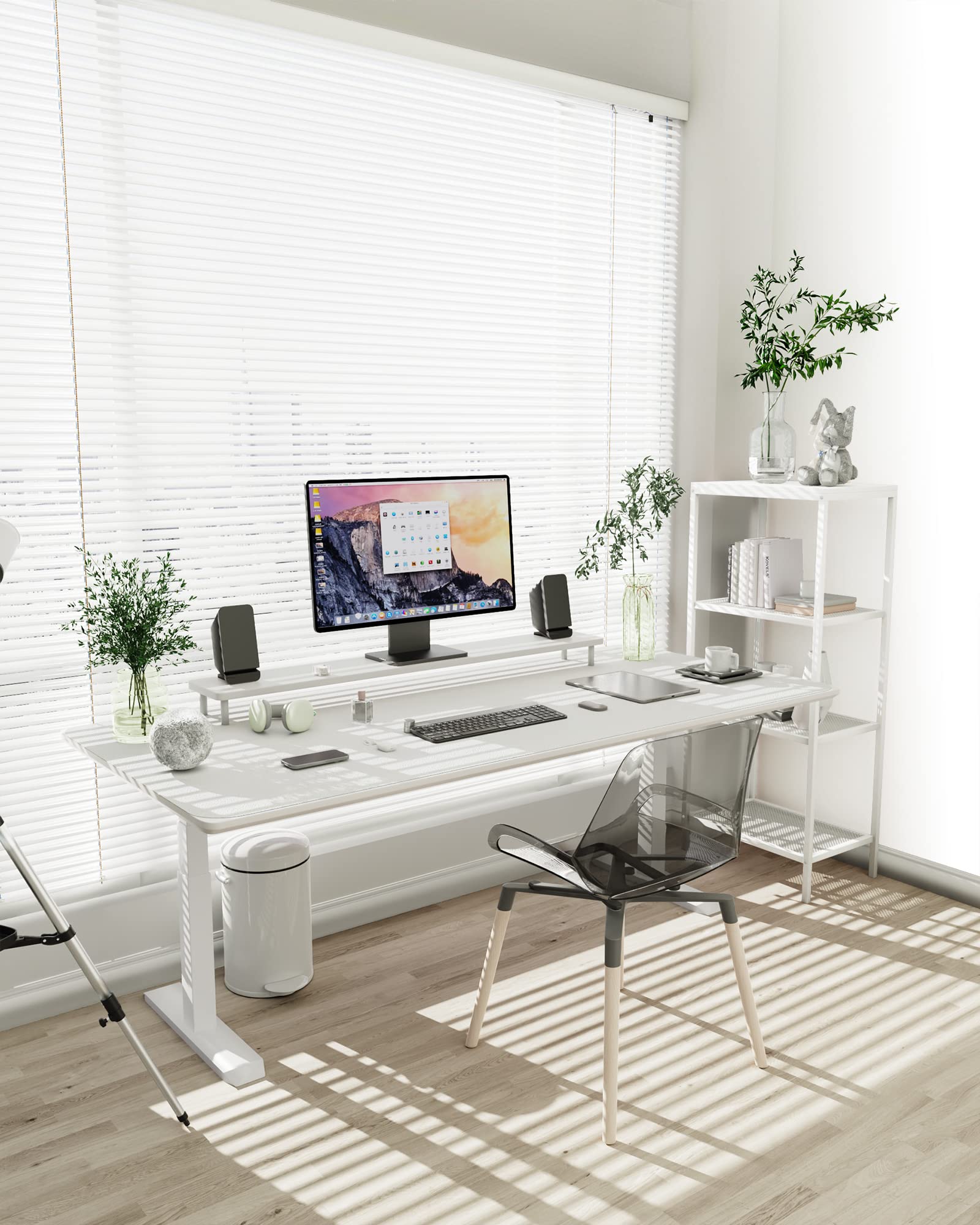 YSAGi Non-Slip Leather Desk Pad XL Size, Waterproof Laptop Computer Desk Keyboard Mat, Table