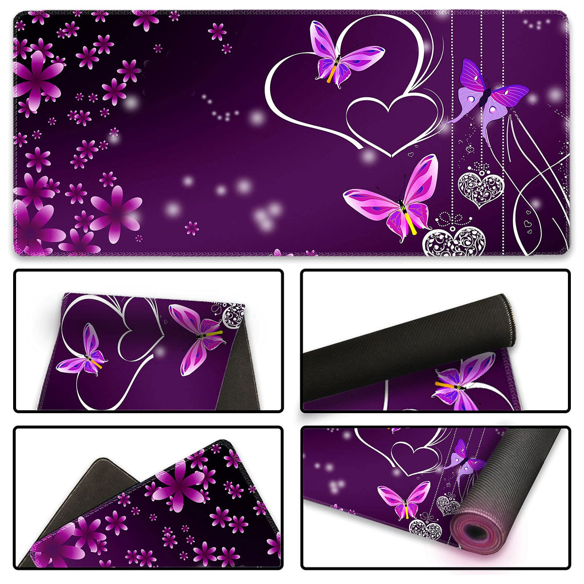 Extended Gaming Mouse Pad XXL ArtSo Large Keyboard Mat Long Mousepad Desk Decor Writing Pad Non