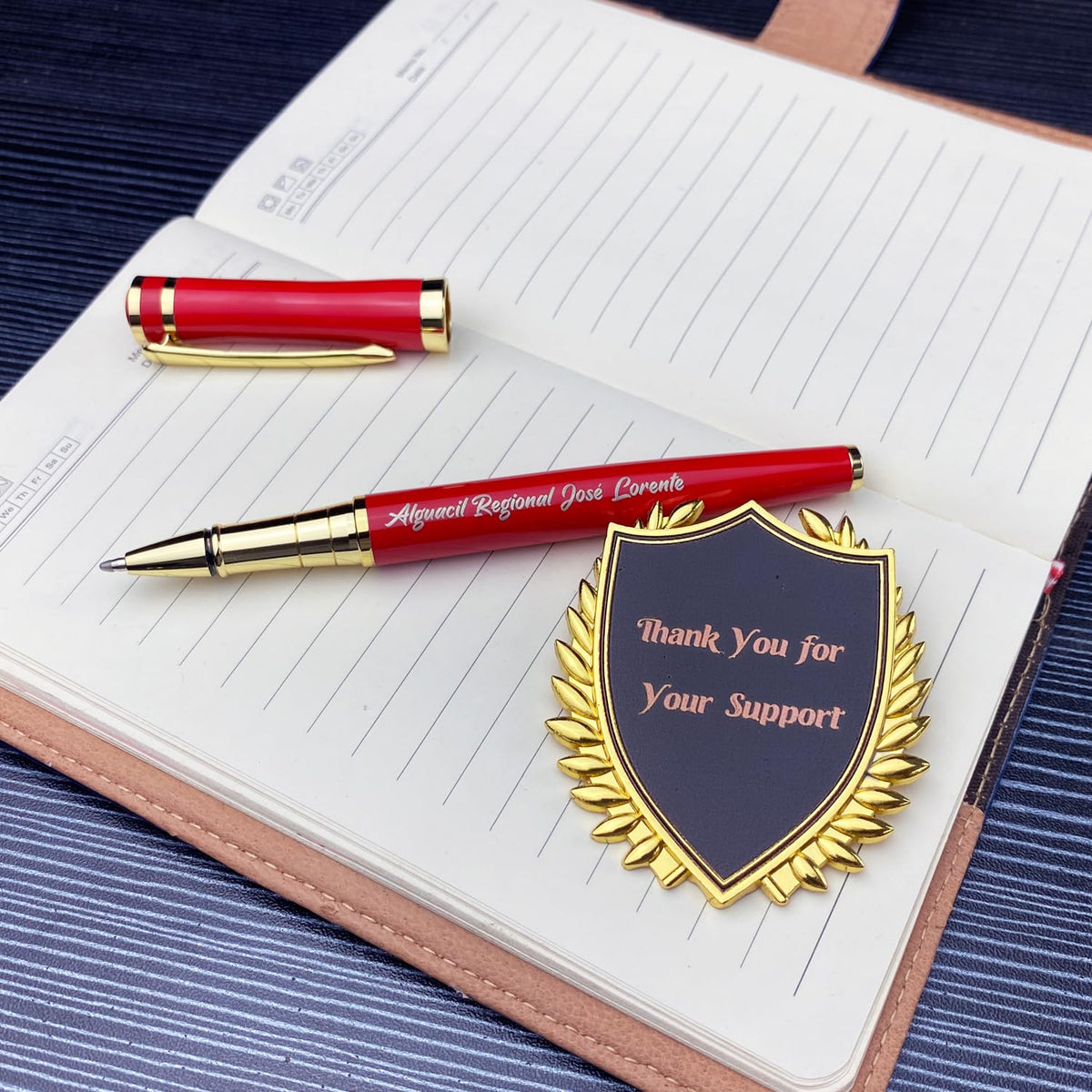 Yastar Personalized Pen Office Gift Set Gift for Colleague Friends Business
