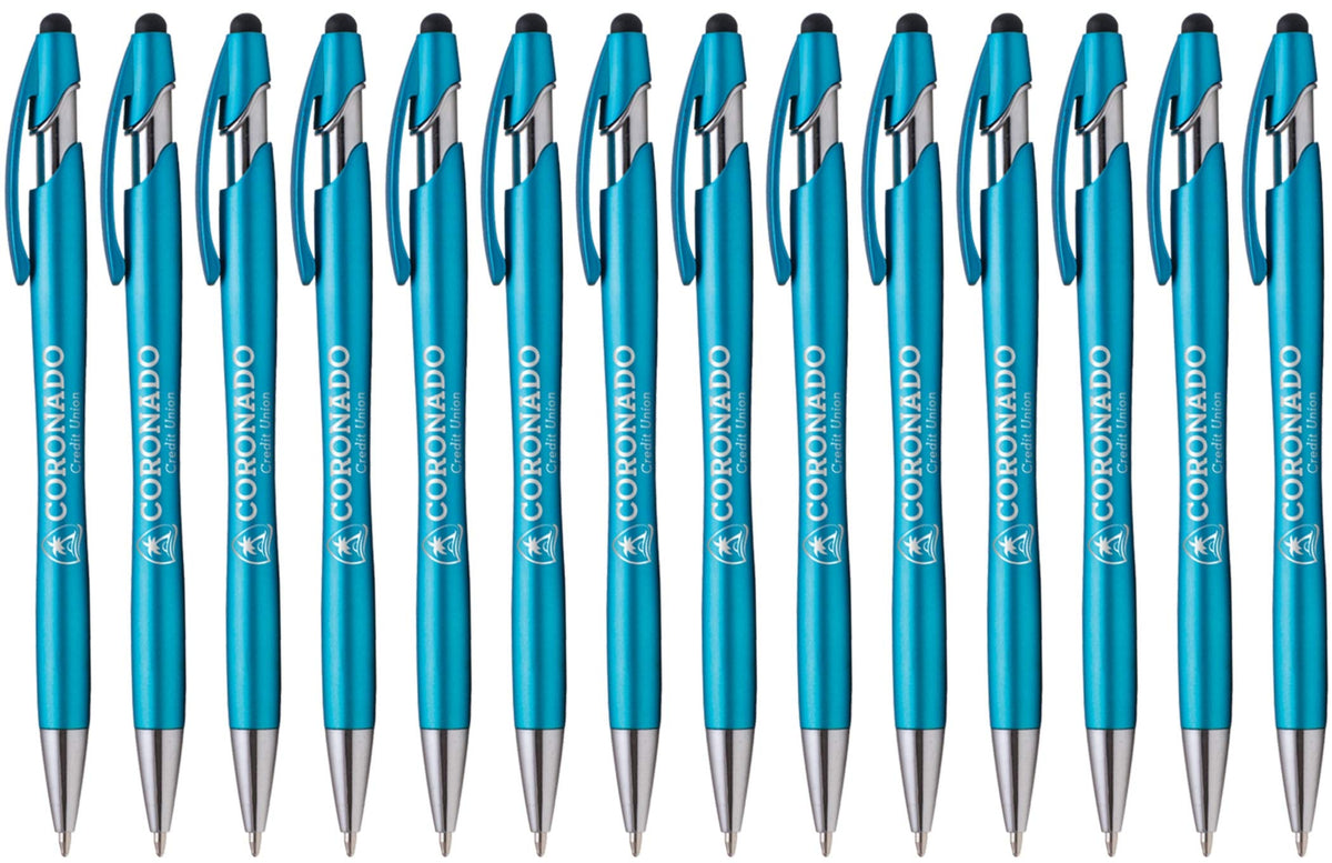 ExpressDesigns™ - The Beemer Ballpoint Pen w/Stylus Tip, Custom Personalized Black writing ink
