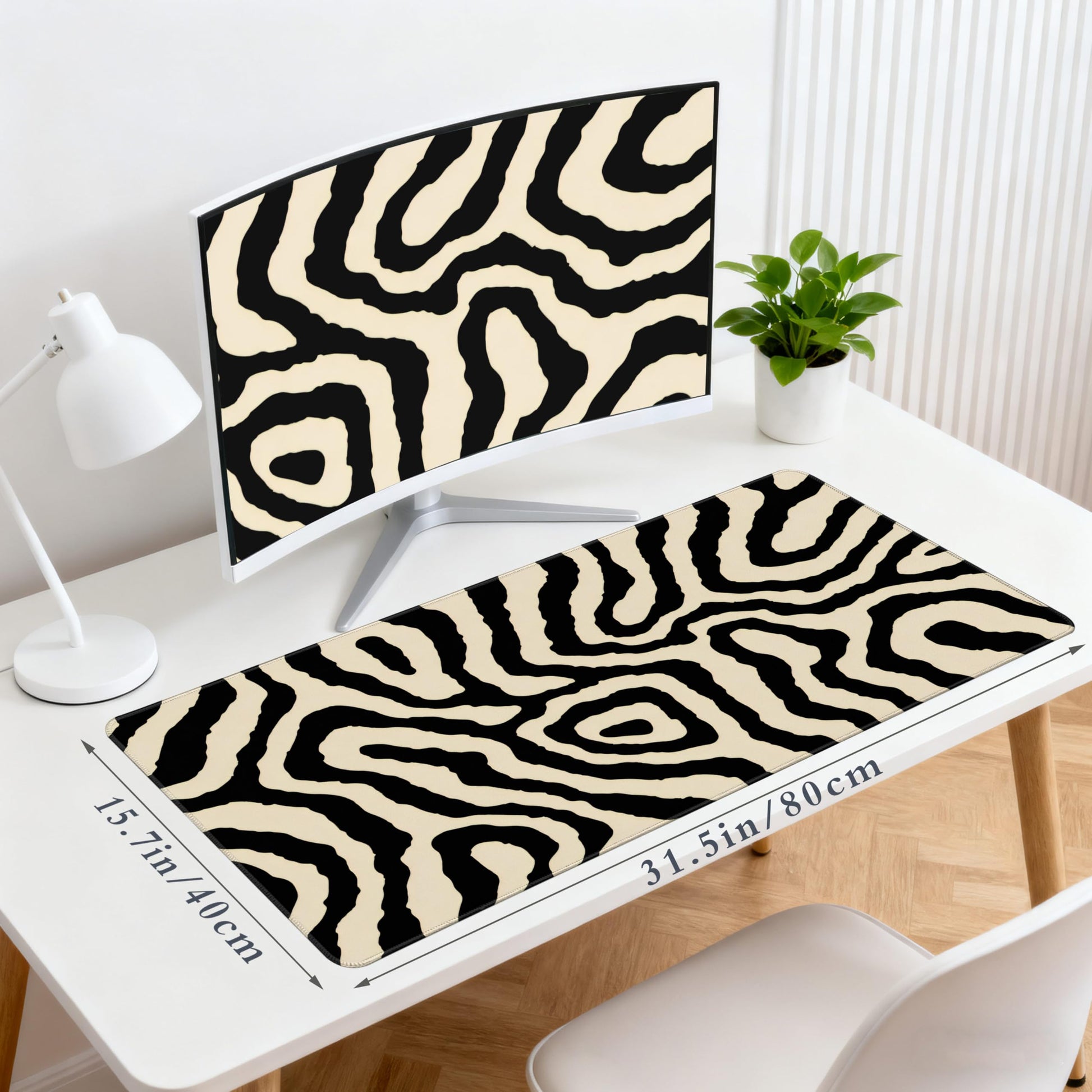 TIRANVERA Desk Cover Mat, Gaming Mouse Pad, Computer Laptop Mat Desk Decor for Office Game Home