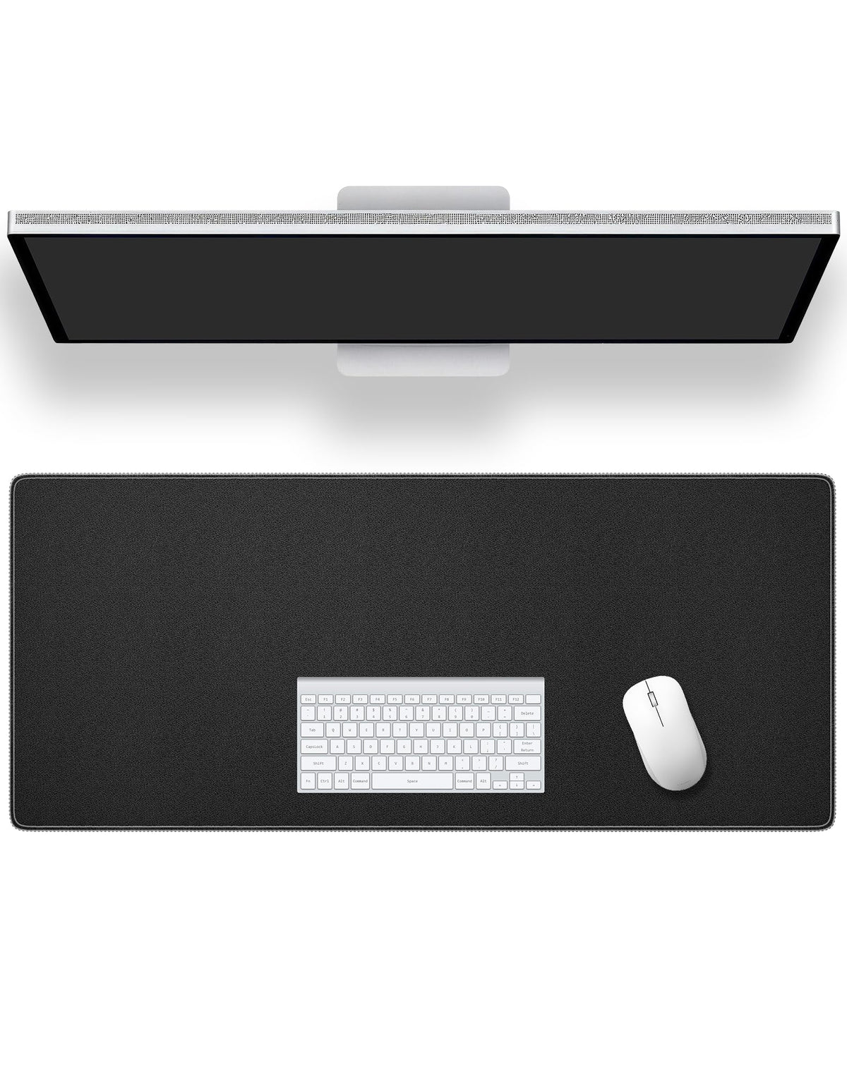 ALOANES Large Gaming Mouse Pad with Non-Slip Rubber Base,Stitched Edge,Desk mat for Laptop,Computer