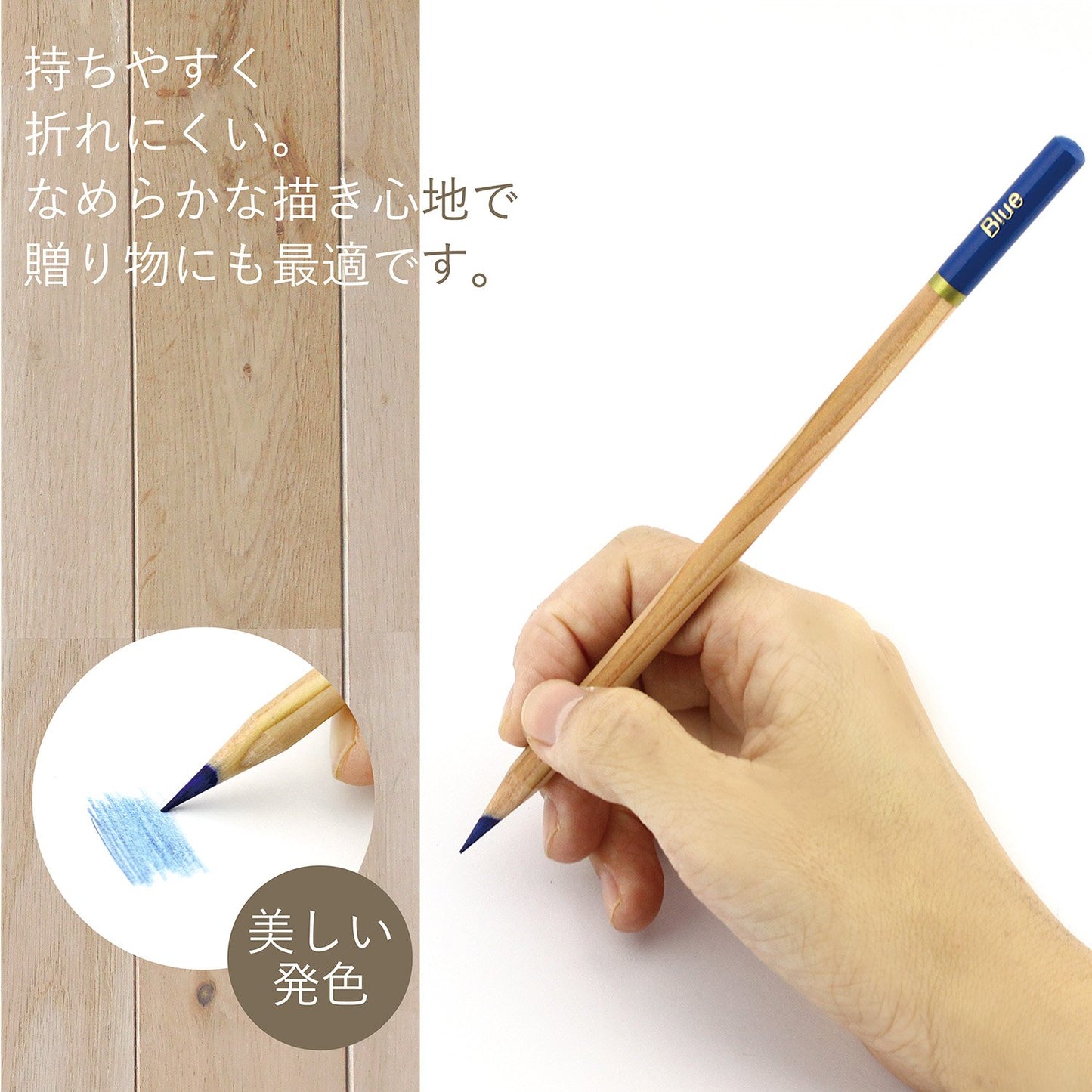 Brush pencil thick core ZCP-24C 24 colors