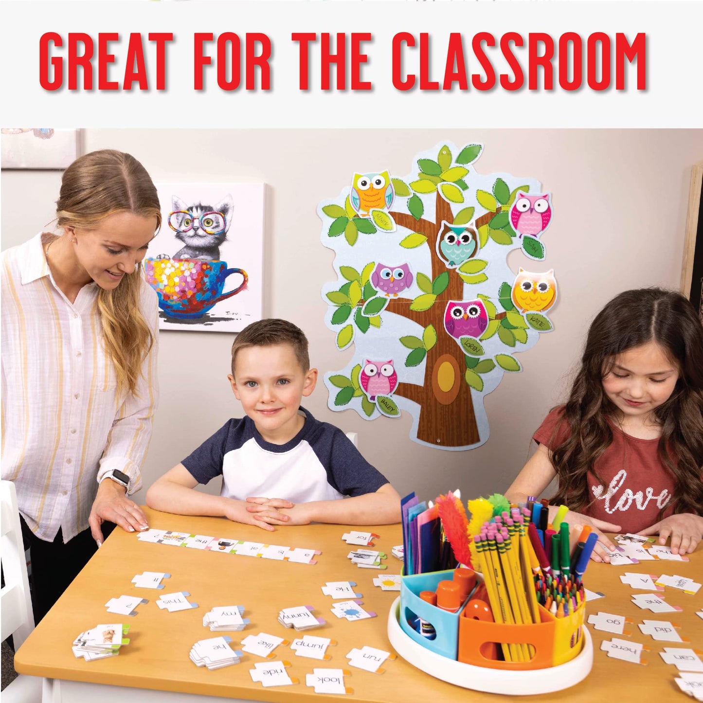 Hapinest Sentence Building for Kids, Learning Game Grammar Reading & Speech Therapy Materials