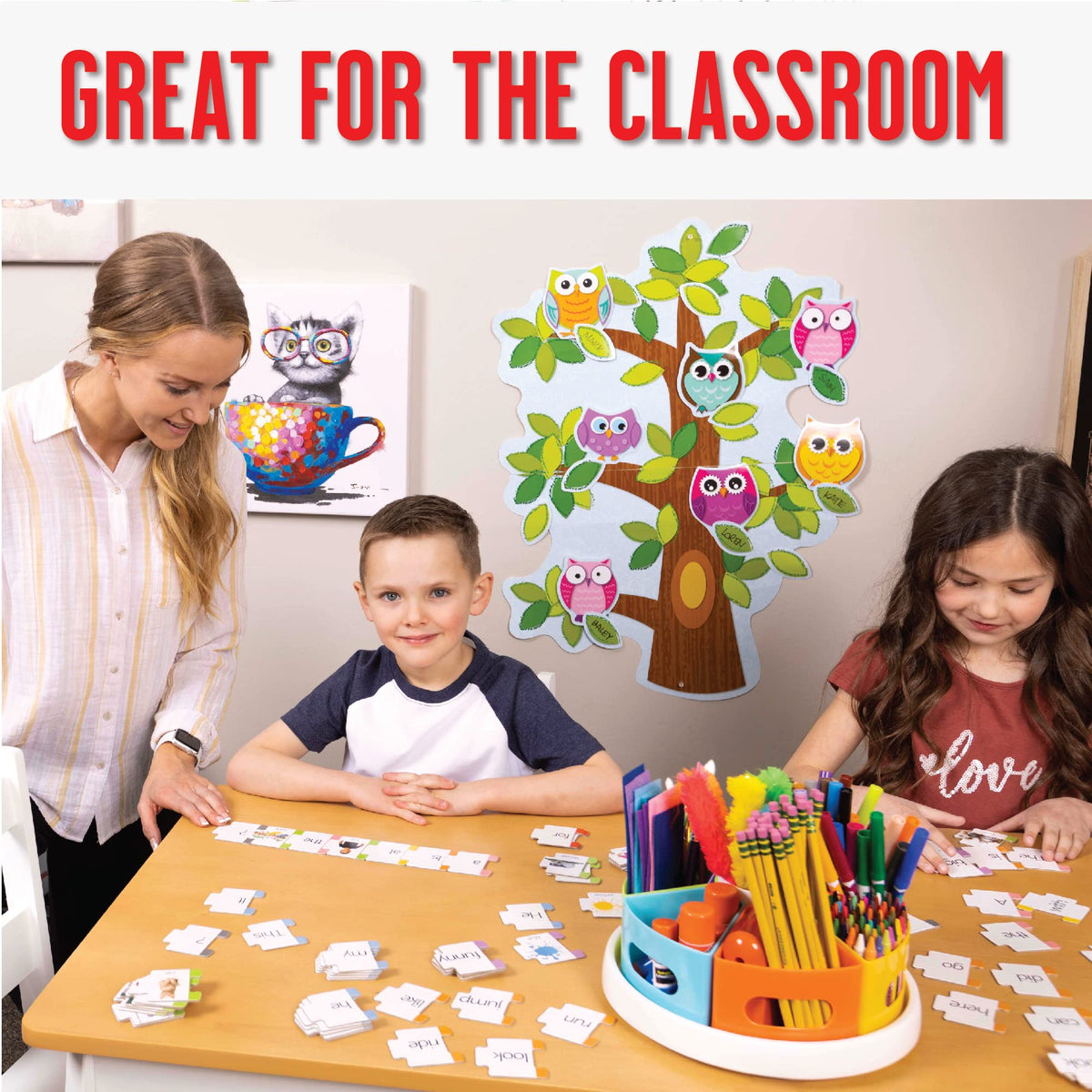 Hapinest Sentence Building for Kids, Learning Game Grammar Reading & Speech Therapy Materials