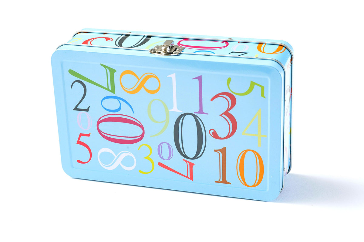 DAHO Metal Storage Box with Hinge for Office, School, Home, Makeup, Arts & Crafts and Accessories