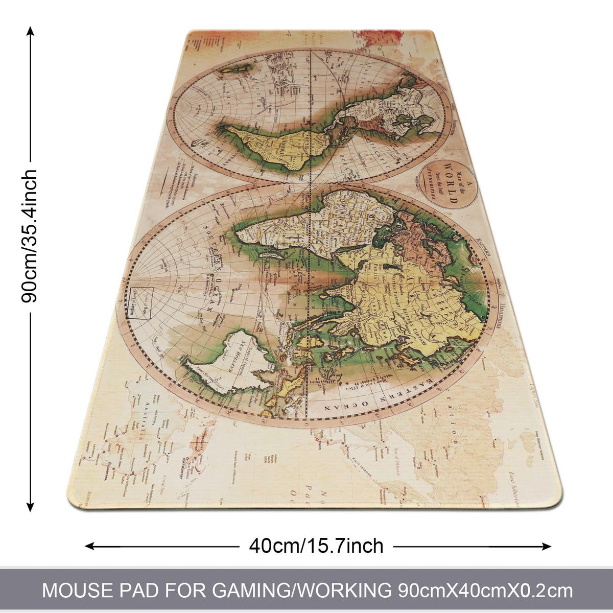 Cmhoo Professional Gaming Mouse Pad XXL & Computer Large Mouse Pad Table Mat(35.4x15.7x0.1IN, Ball)