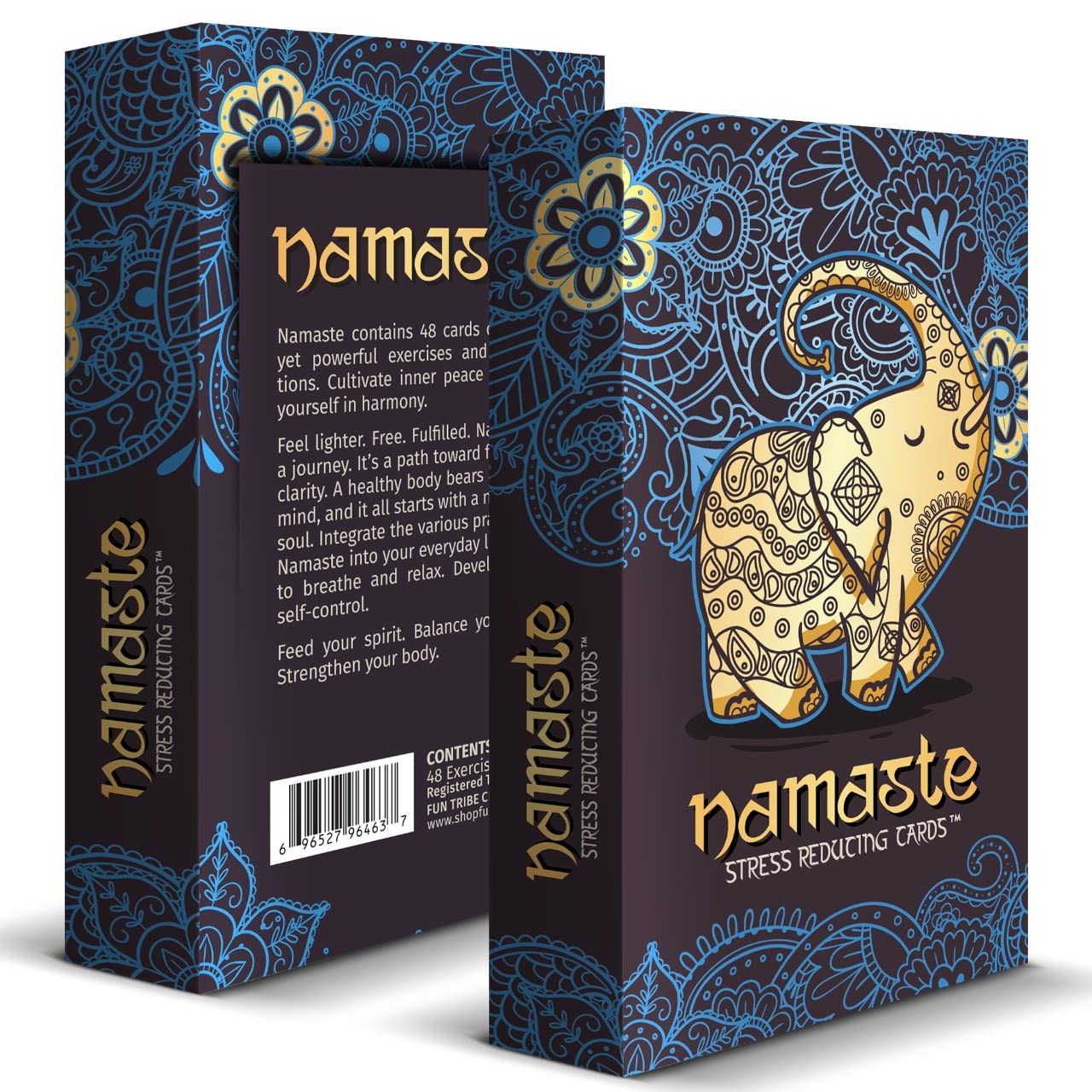 Namaste Mindfulness Cards - Stress & Anxiety Relief, Meditation Cards - Self Care Gifts for Women