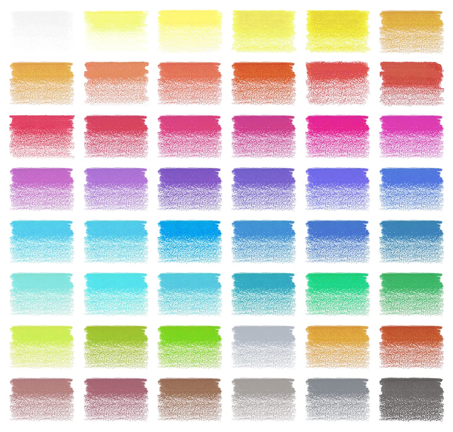 Arteza Kids Erasable Colored Pencils, Set of 48, Triangular Pencil Crayons, Pre-Sharpened, Art