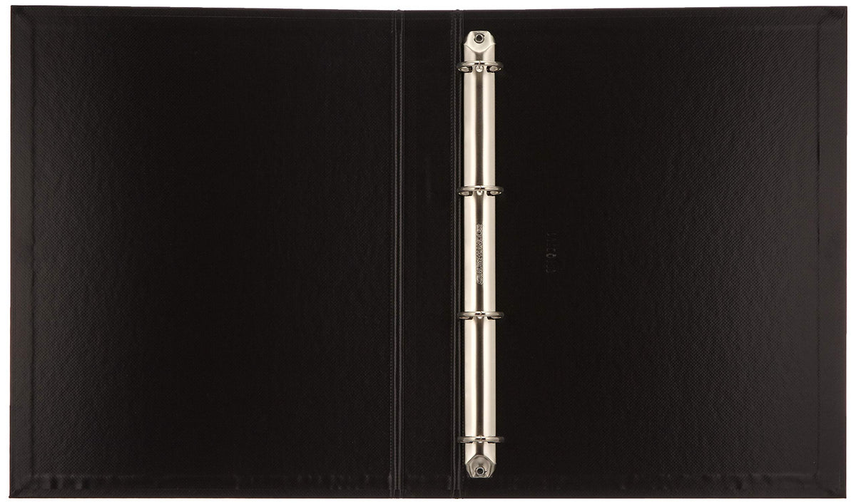 Esselte 4 Ring Binder, PP, Holds up to 190 Sheets, Vivida Range, 42 mm Spine, 14462 - A4, Black