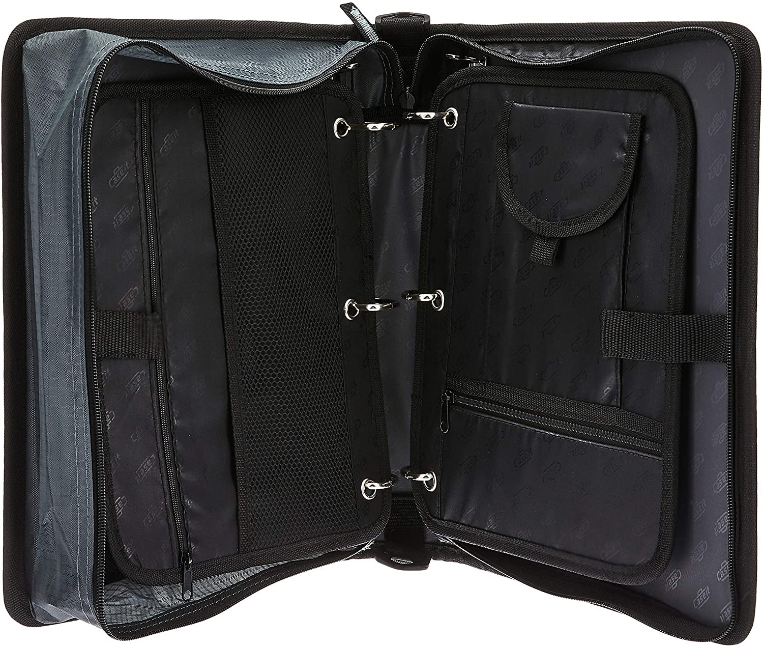 Case-it Dual Binder | Two 1.5" D-Rings | 600-Sheet | Dual-101 Mint Blue