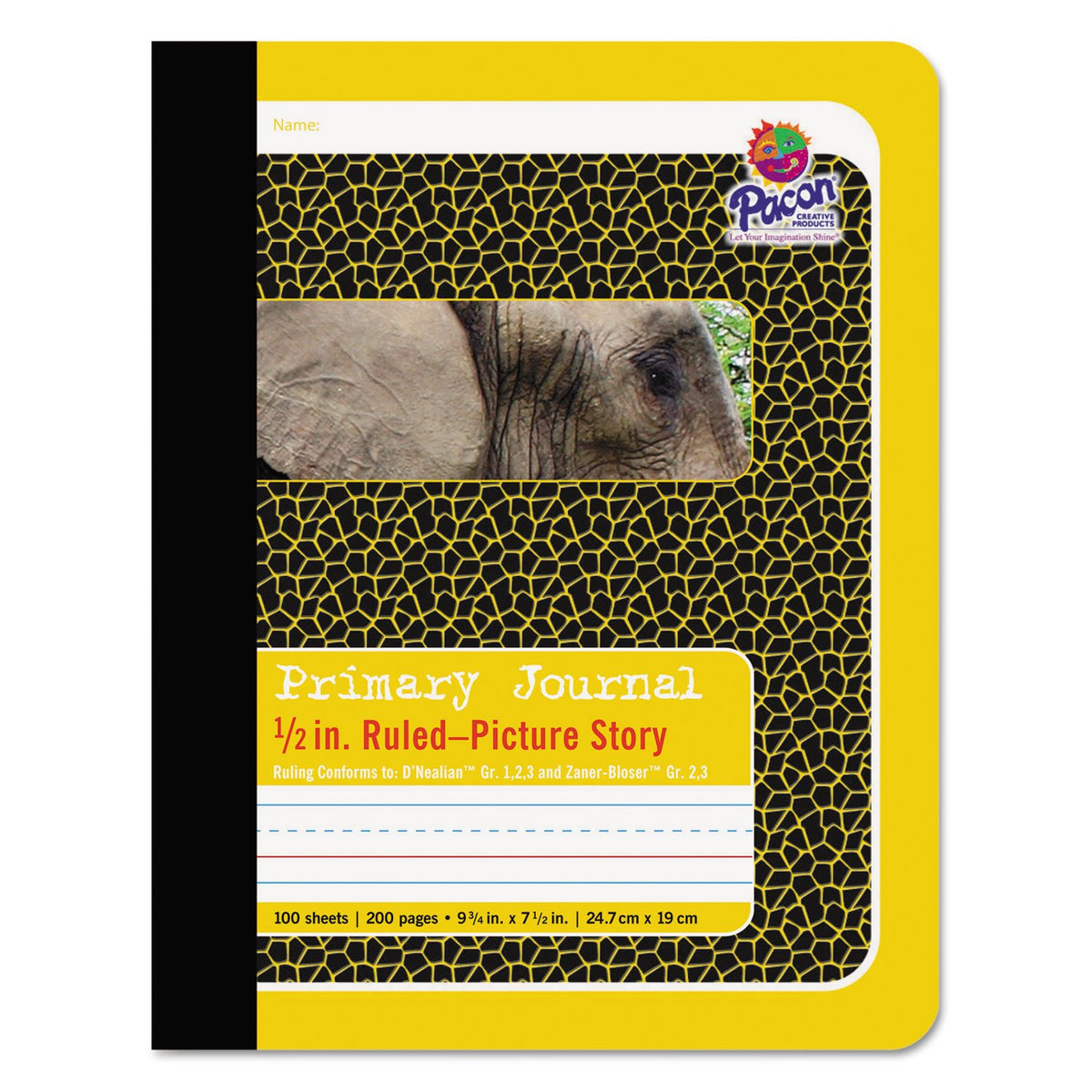 Pacon Primary Composition Book, D'Nealian Grades 1-3