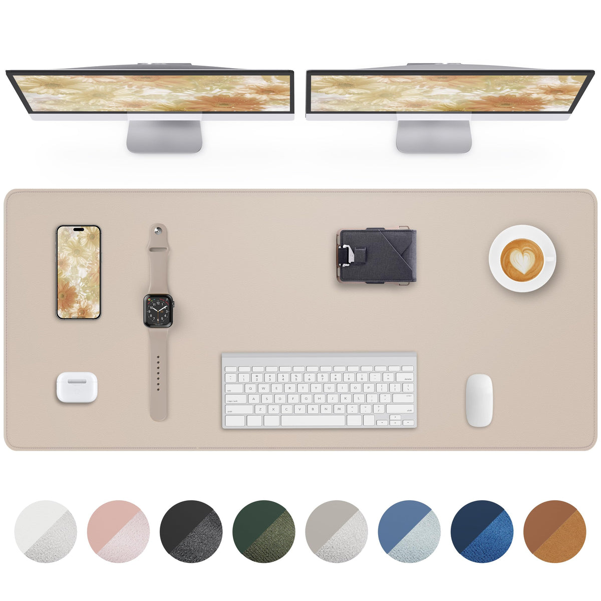 Extra Large Desk Mat - 63"x 17" Non-Slip Desk Pad for Office and Home - Ideal for Large Mouse Pad
