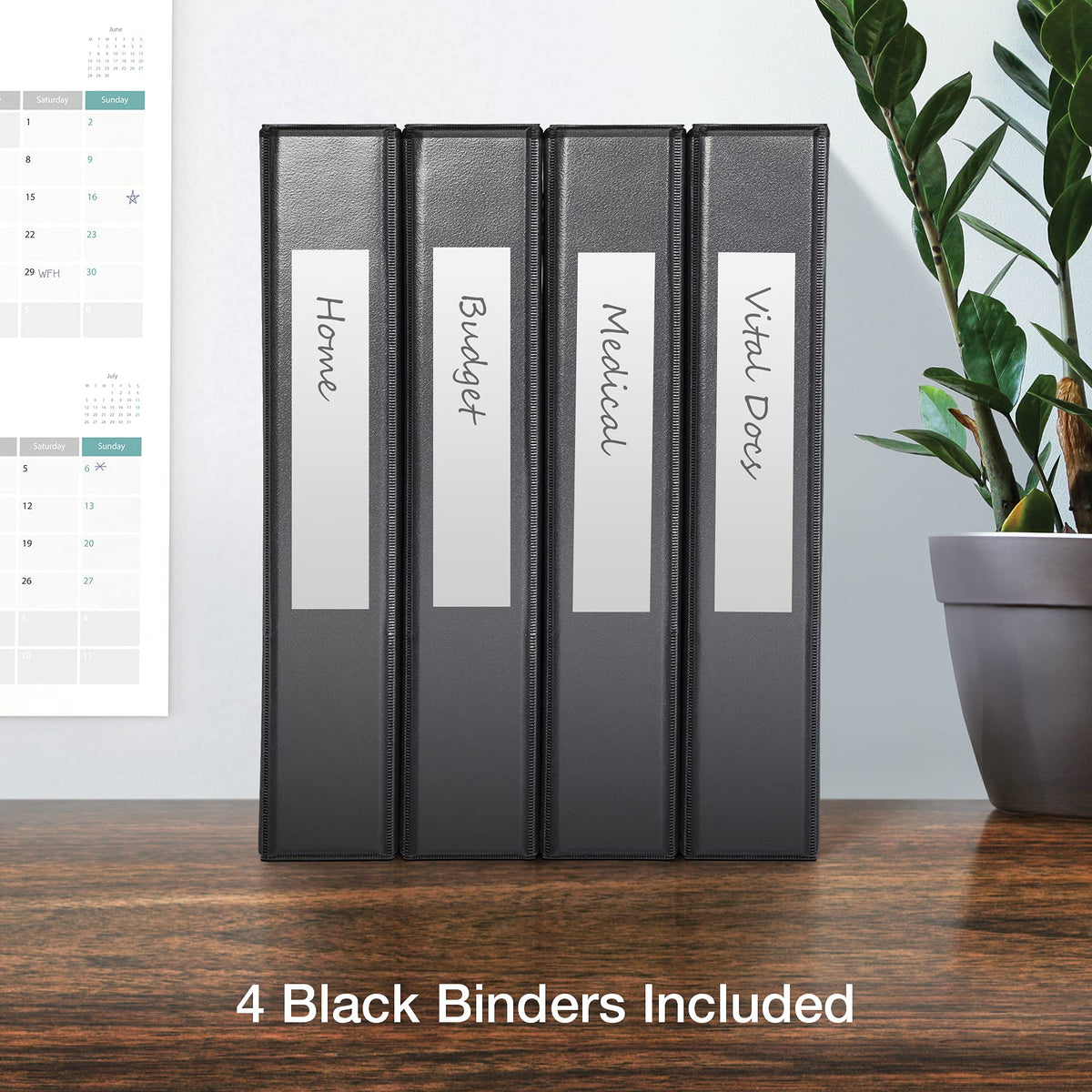 Oxford 3 Ring Binders, Binders for School and Office, Durable 1.5 Inch ONE-Touch Easy Open D Rings