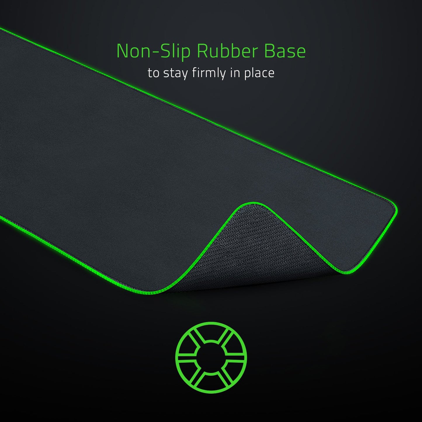 Razer Goliathus Extended Chroma Gaming Mousepad, Soft Cloth Material, Black