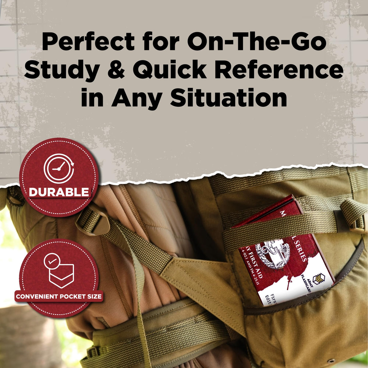 Army Flashcards - Military Medical Series: Army First Aid | 100 of the Most Important Emergency