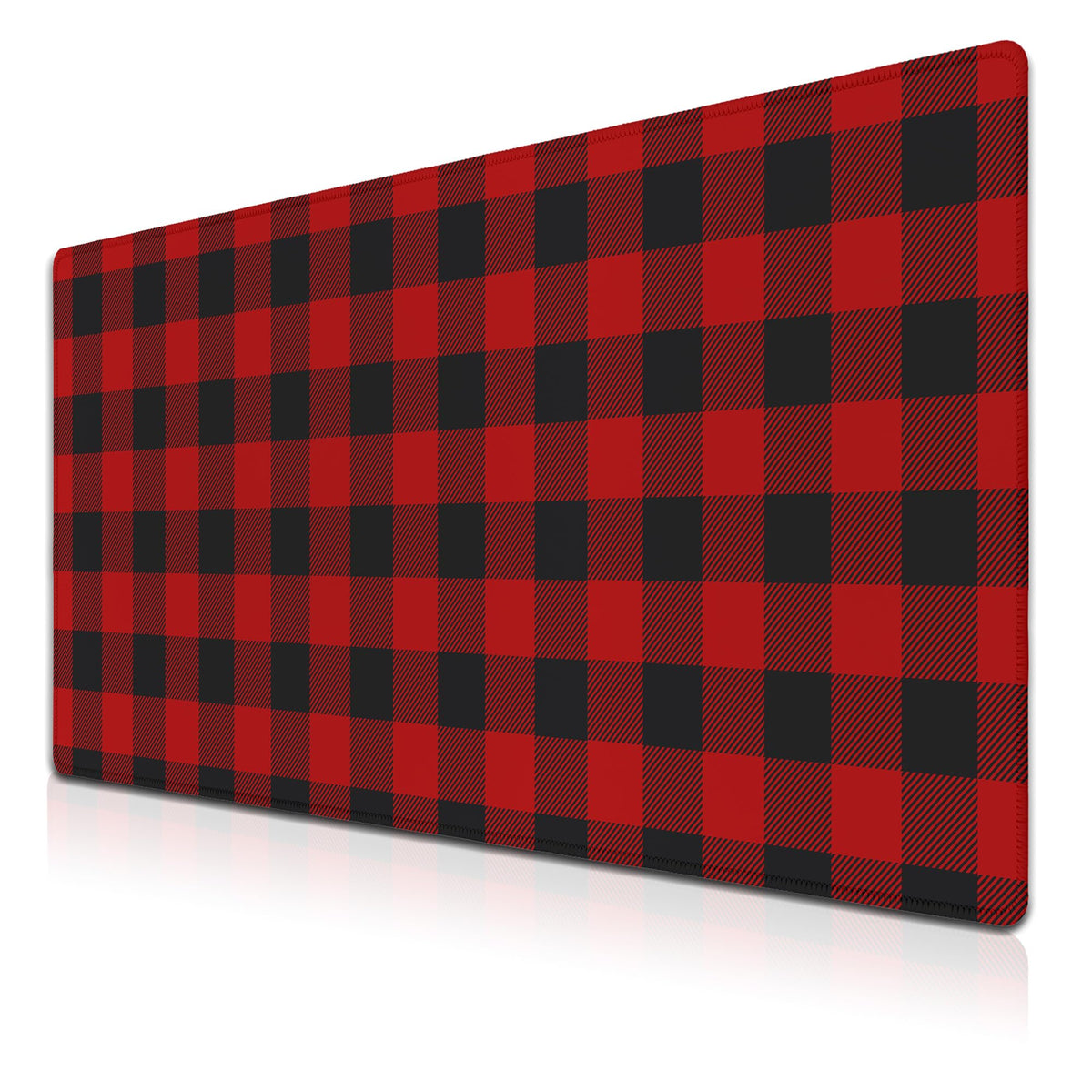 Samgula Buffalo Plaid Mousepad, XXL Big Mouse Pads Computer Desk Pads, Mat Non-Slip Rubber Base