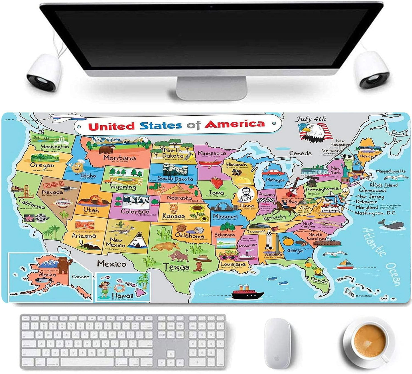RTGGSEL 31.5x11.8 Inch Non-Slip Long Extended Large Gaming Mouse Pad with Stitched Edges XL Laptops